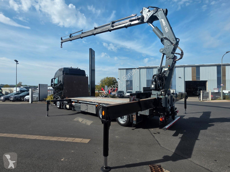 Lastbil Volvo 500 6x2 Heckkran MKG HLK 531 HP...