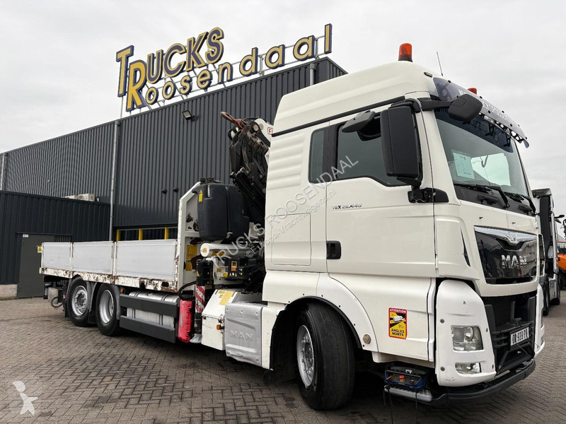 شاحنة MAN TGX + FASSI F 455 A---6X EXT. +...