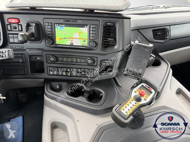 Lastbil Scania P410B6x2*4NA / HYVA Absetzkipper...