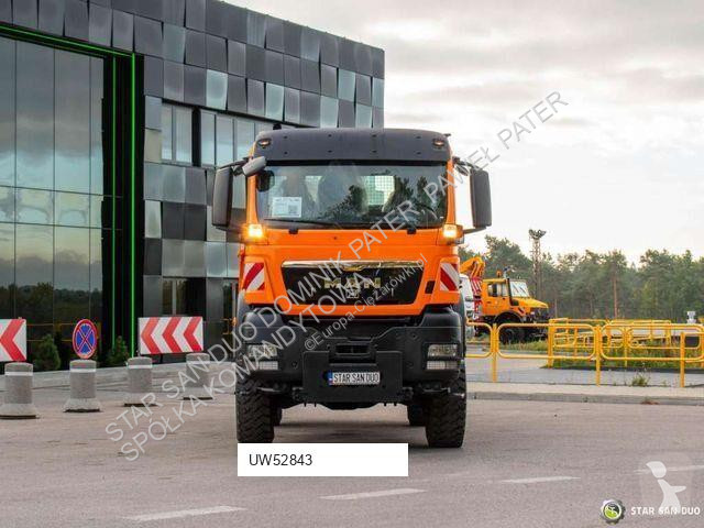Kamion MAN TGS 4x4 Meiller three-way tipper