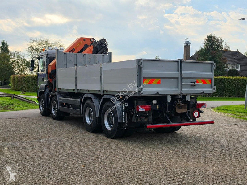 MAN 41.430 8x4 CRANE 44tm/WINGER REMOTE...