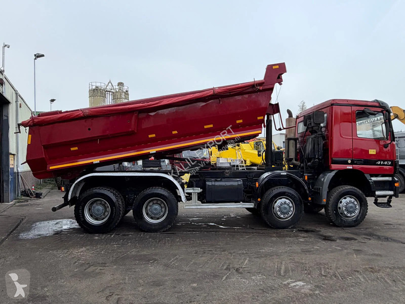Lastbil Mercedes 4143 Kipper - 8x8 - Manuel...