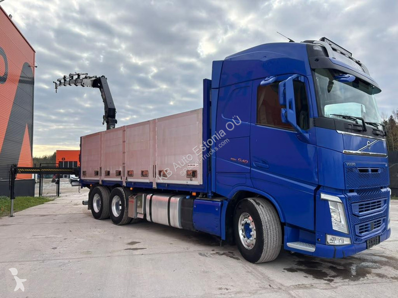 شاحنة Volvo FH 540 6x4 HIAB 192E-5 / PLATFORM...