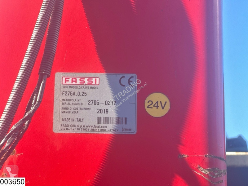 Renault C 430 EURO 6, 8x4, Fassi, Remote truck