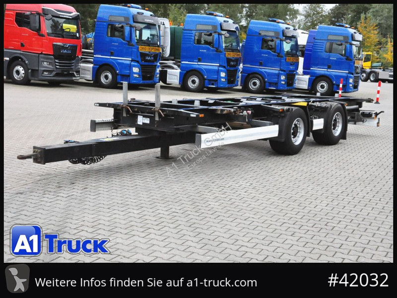Lastbil Krone BDF Tandem Anhänger, 1...