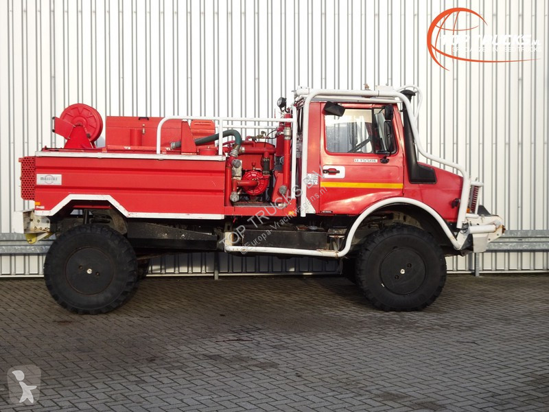 Camion Mercedes Bomberos Unimog 1550l37 Unimog U1550 L 437 Benz Sides Ccf00 Ltr Expeditievoertuig Camper 4x4 Diesel Usado N