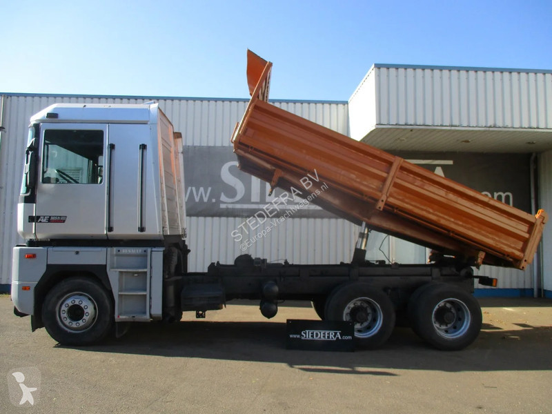 Camion Renault AE 385 TI , 6x4, 3 Way Tipper...