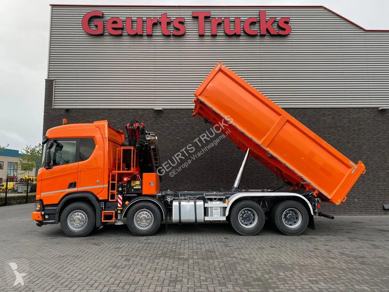 Kamion Scania R650 V8 NS XT 8X4 + KIPPER +...
