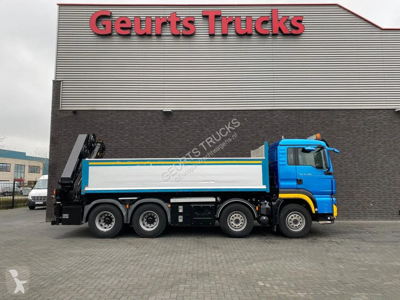 Kamion MAN 35.480 8X4 KIPPER/TIPPER + HMF...
