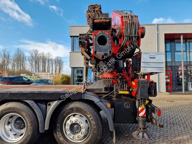 Lastbil MAN 35.480 8X4H-6 BL / Intarder / FASSI...