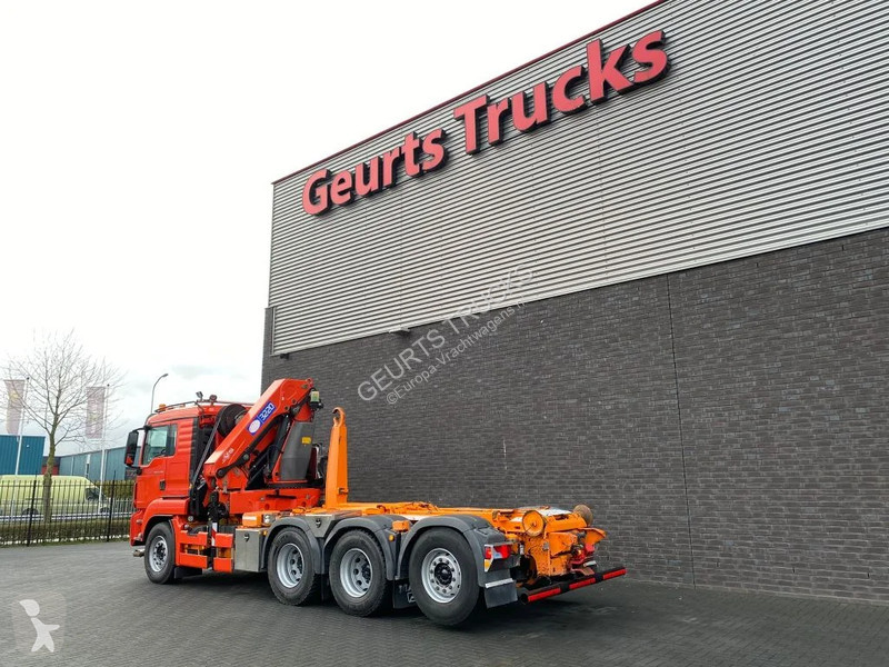 Kamion MAN 35.480 8X4 TRIDEM + 20 TON HAAKARM +...