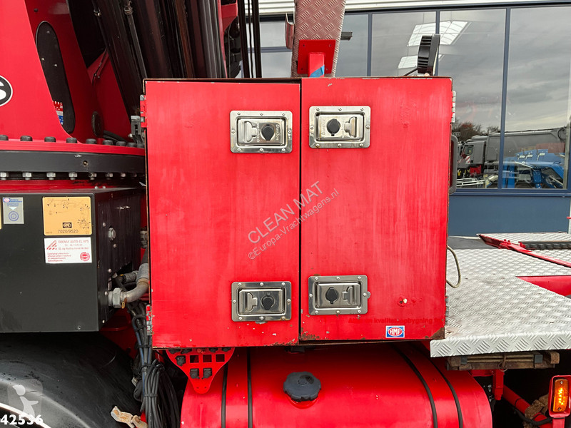شاحنة MAN 35.500 8x4 HMF 95 Tonmeter laadkraan...