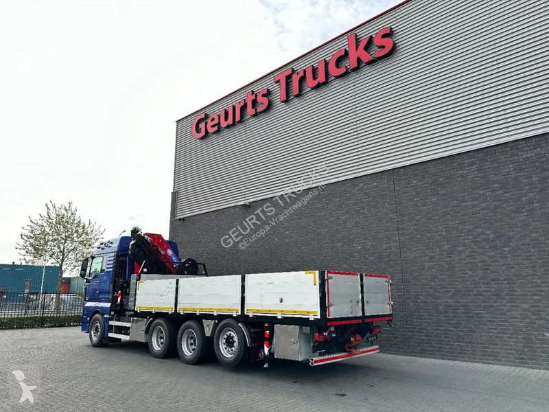 Kamion MAN 33.560 8X4 TRIDEM + HMF 4020-K8...