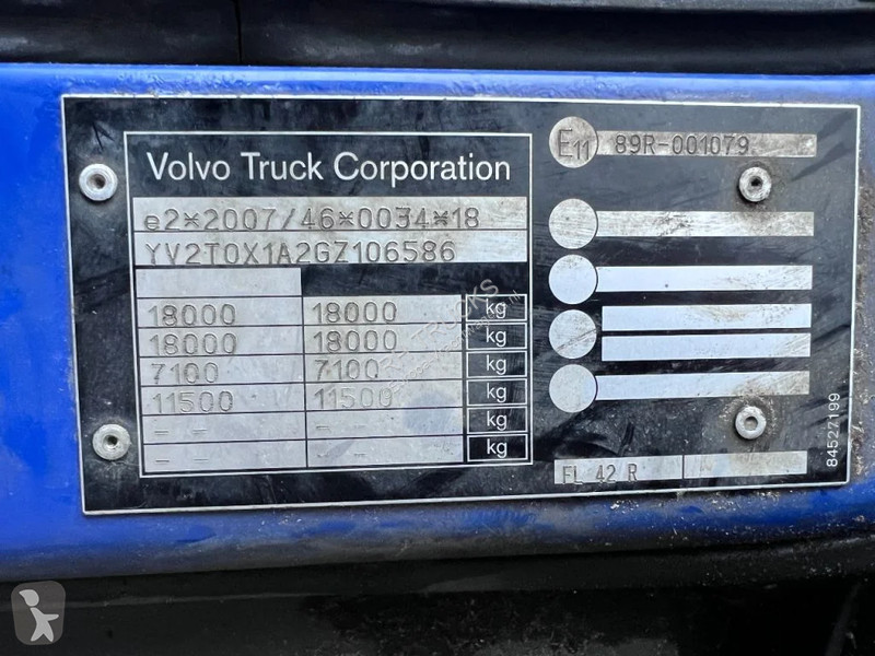 Kamion Volvo 250 4X2 EURO 6 599.111km DHOLLANDIA