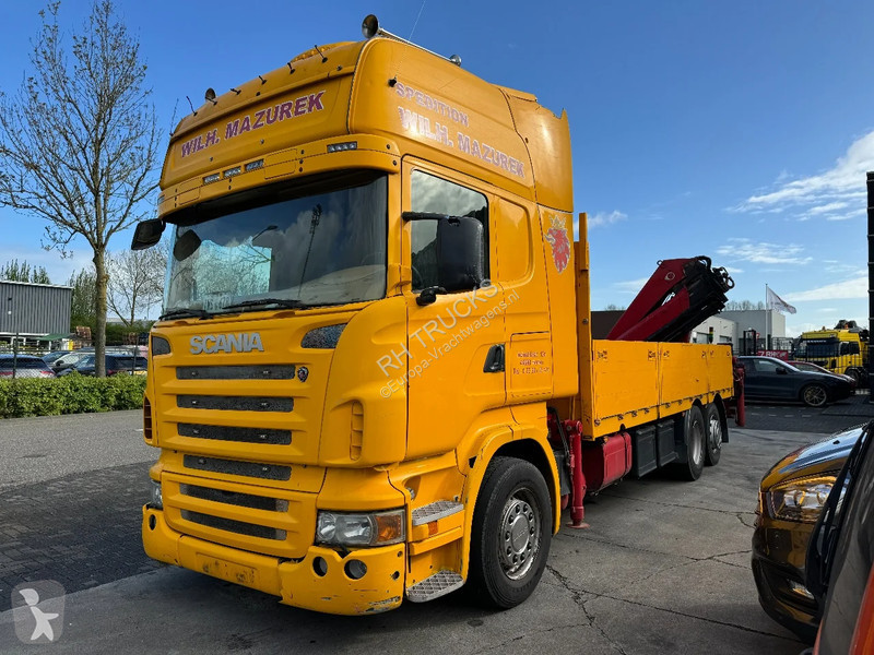 Camion Scania R500 V8 6X2 EURO 5 + HIAB...