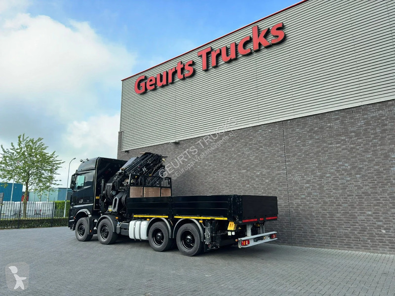 Camion Mercedes 3251 8X4 + HIAB 1058 E-8 + JIB...