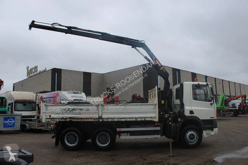 Kamion DAF Kipper 6x4 + SPRING + EURO 1 + no...