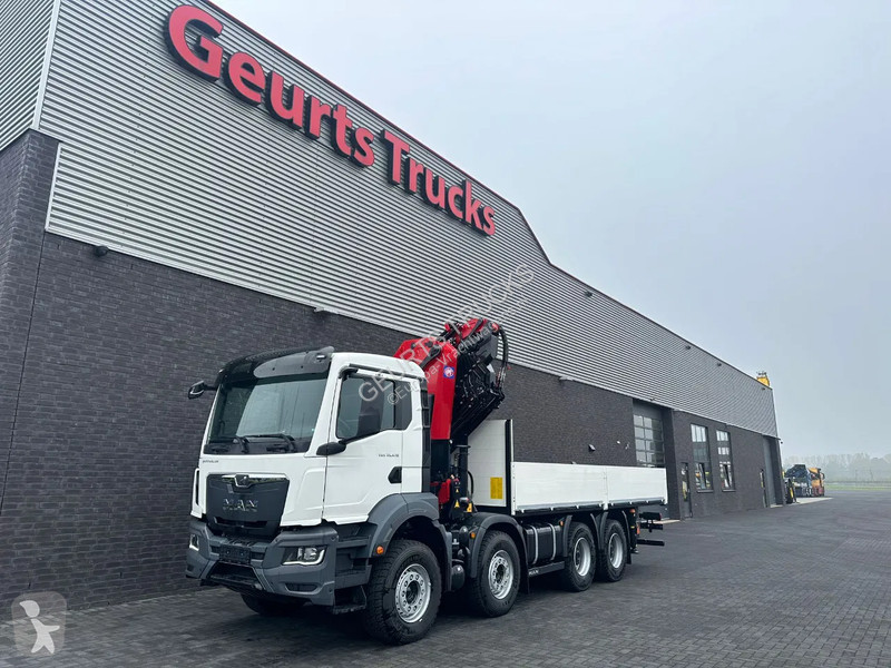 Kamion MAN 35.470 8X4 HMF 4020-K6 + FJ 600 K4...