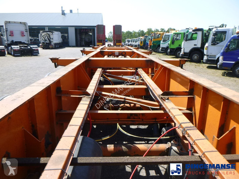 Kamion  4-axle container combi trailer (3 + 1...