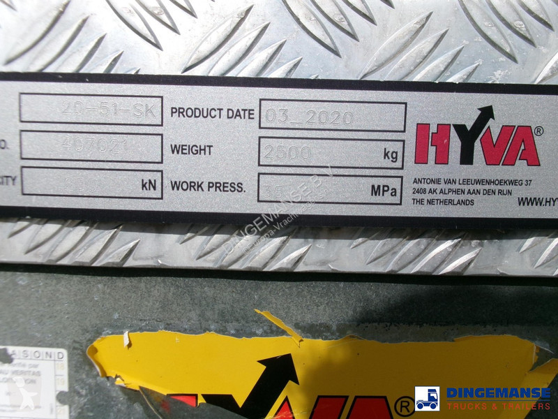 Kamion DAF 480 FAN 6x2 Hyva container hook 20 t