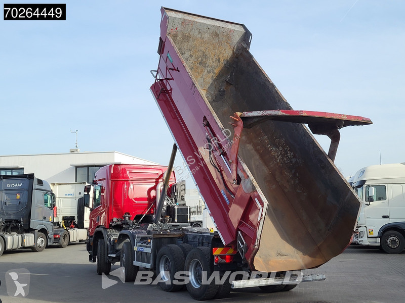 Camion Scania P410 8X4 N-Truck 19m3 tipper box...