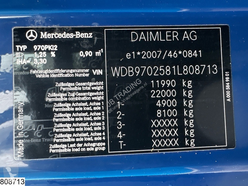شاحنة Mercedes 1218 EURO 5