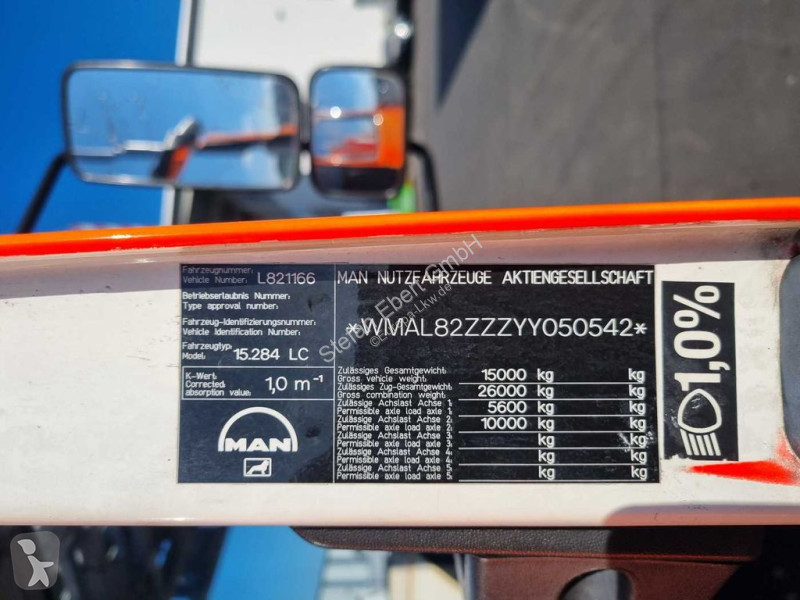 Kamion MAN LC Metz DLK 23-12 Feuerwehr Drehleiter