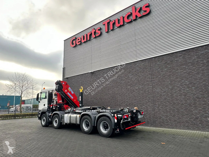 Camion MAN TGS 8X4 BL+ HYVA 18.55.S...