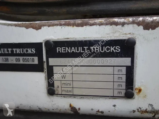Kamion Renault 370 16000liter steanless steeltank