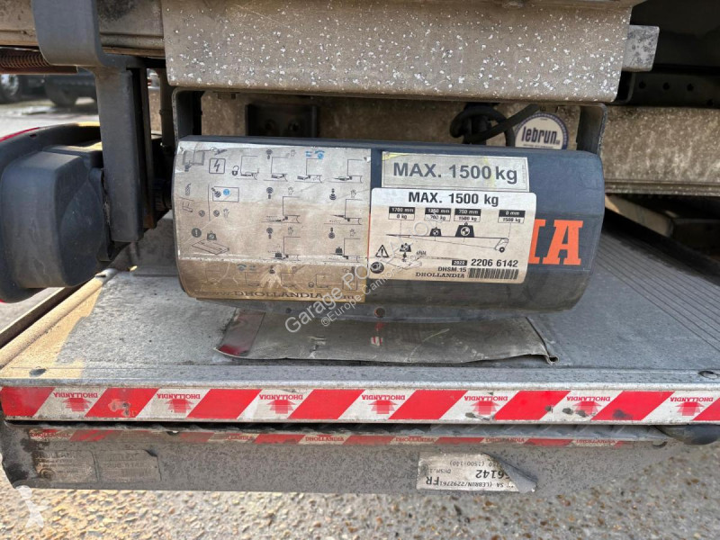 Kamion DAF HAYON RETRACTABLE DHOLLANDIA  210 FA