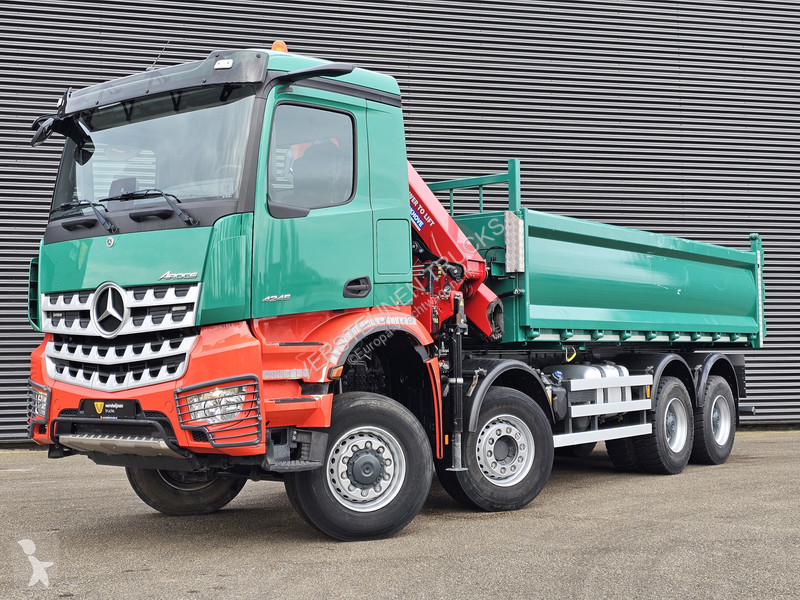 Kamion Mercedes AROCS 4145 / 8X6 / TIPPER + HM...