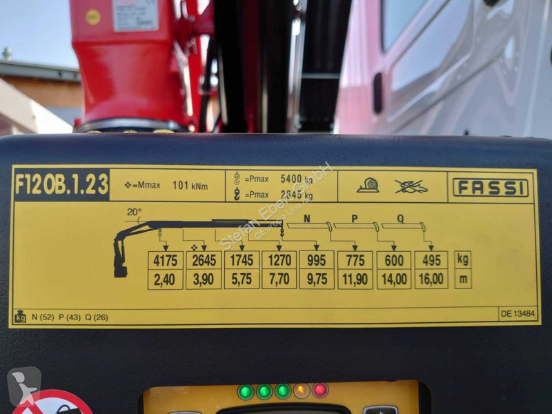Kamion Mercedes 1832 KK 4x2 Kipper+Kran Fassi...