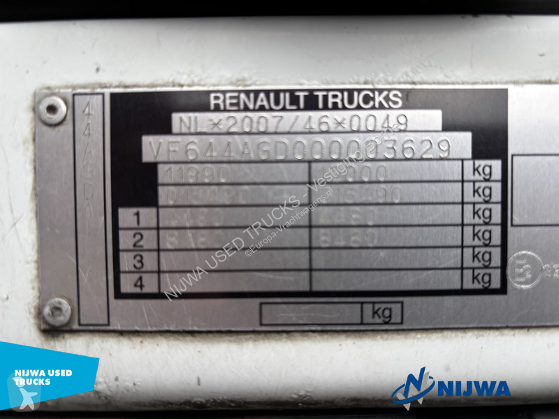 Camion Renault MIDLUM 220 4x2 Schuifzeil +...