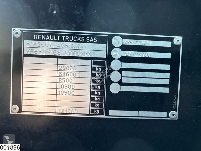 Kamion Renault C 430 6x4, EURO 6, Retarder,...