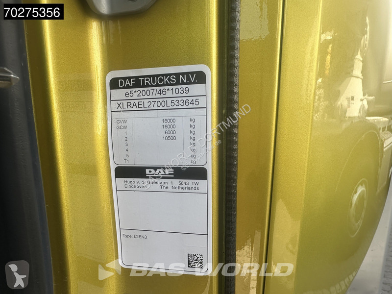 Camion DAF XB 260 4X2 2024 registration 16tons...