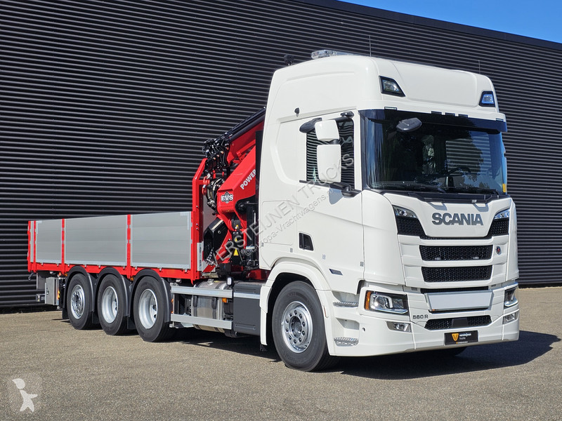 Kamion Scania 560R / HMF 50 t/m - JIB / IER