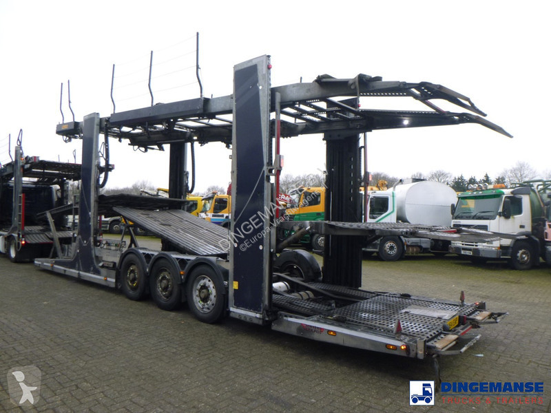 Camion Scania 410 6x2 RHD Rolfo car transporter