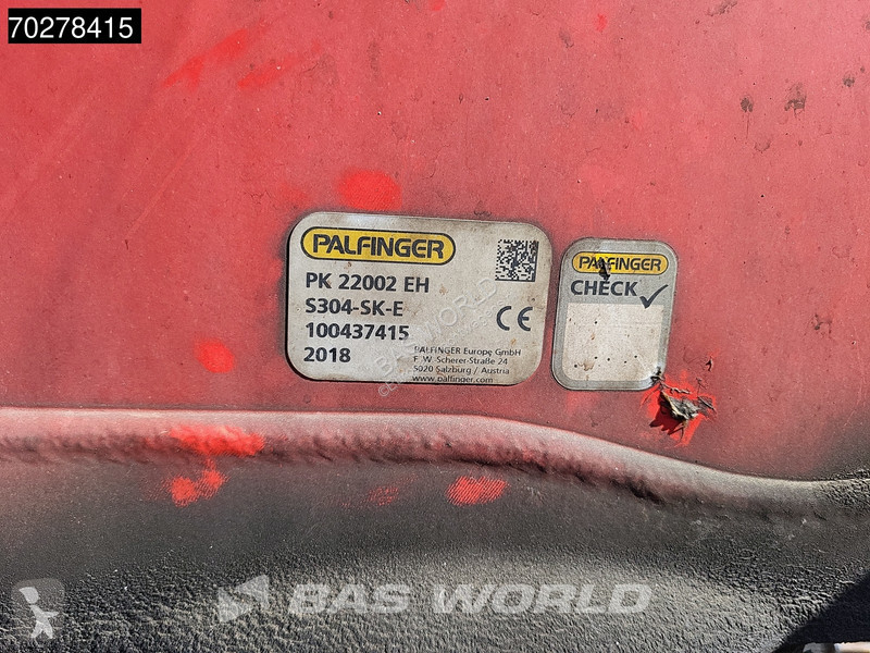Kamion Renault C 430 8X4 Palfinger 22 EH kran...