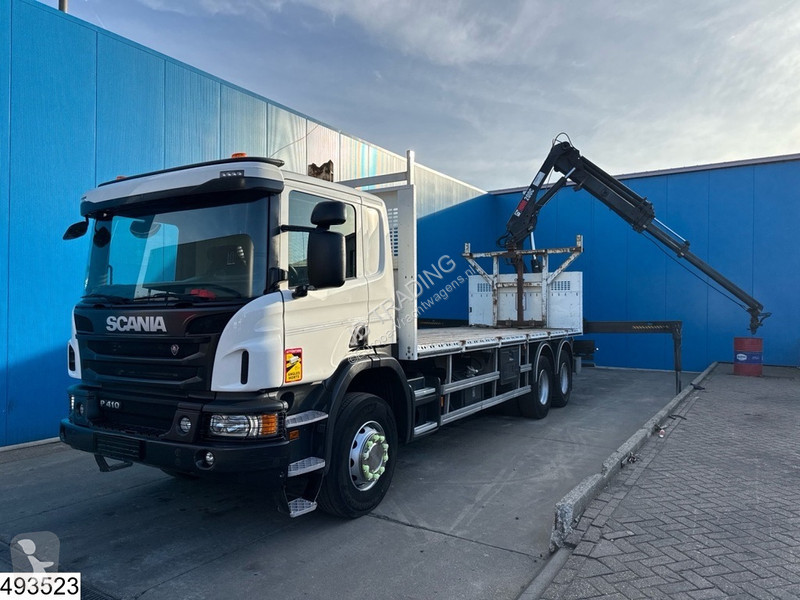 Camion Scania 410 6x4, EURO 6, Hiab, Remote,...
