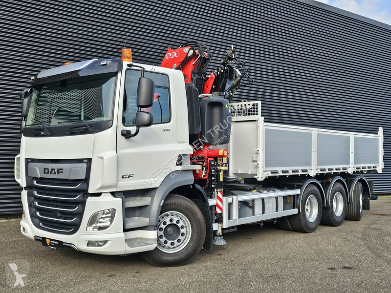 Camion DAF 530 8x4-4 / FASSI 27.5 t/m CRANE +...