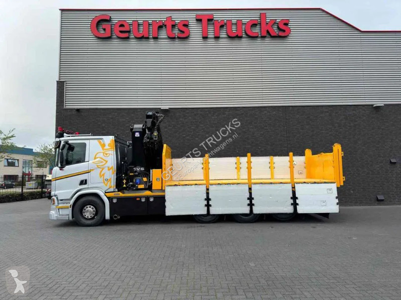 Kamion Scania R530 V8 NS 8X4 TRIDEM MET HYVA 2Z...