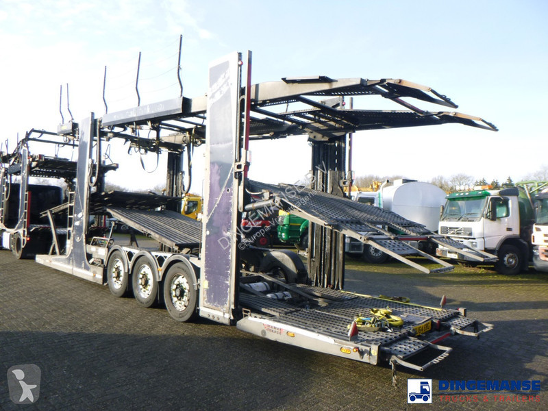 Camion Scania 410 6x2 RHD Rolfo car transporter