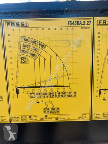 Camion Volvo FMX 500 FASSI Ladekran F545 JIB...