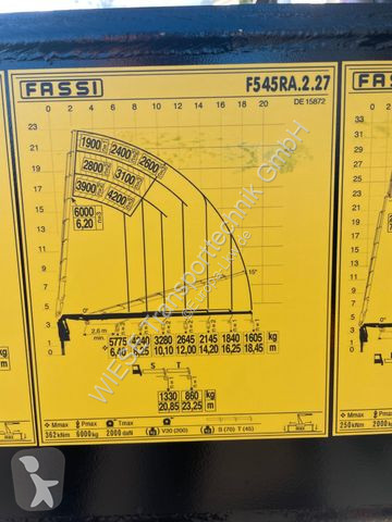 Camion Volvo FMX 500 FASSI Ladekran F545 JIB...