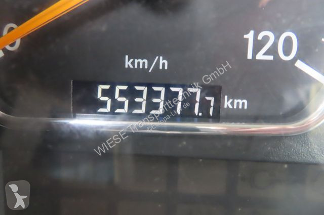 Kamion Mercedes 1833 L - Glastransporter Kran...