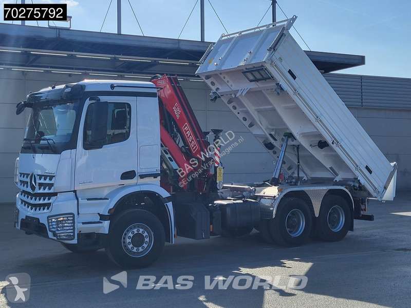 Kamion Mercedes 3348 6X4 Fasi F195A.2.24 Kran 3...