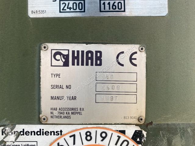 Camion Mercedes 4x4 Allrad Pritsche | HIAB...