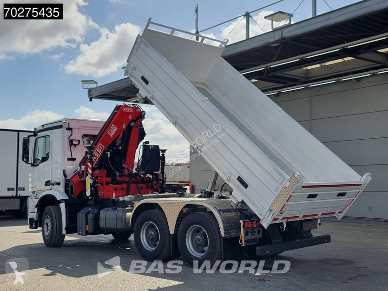 Kamion Mercedes 3348 6X4 Fassi F255A2.24 Kran...