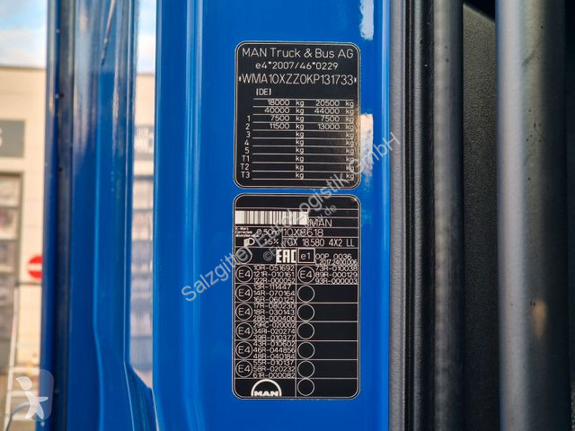 Camion remorque MAN 18.580 4X2 LL/...