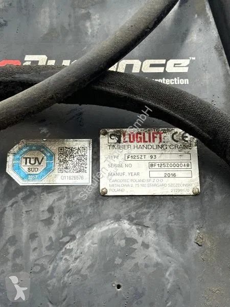 Équipements PL Loglift F 125 ZT 93 Kurzholzkran...